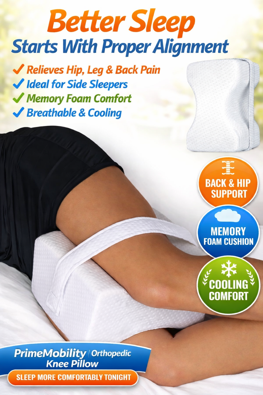 PrimeMobility™ Memory Foam Knee Pillow