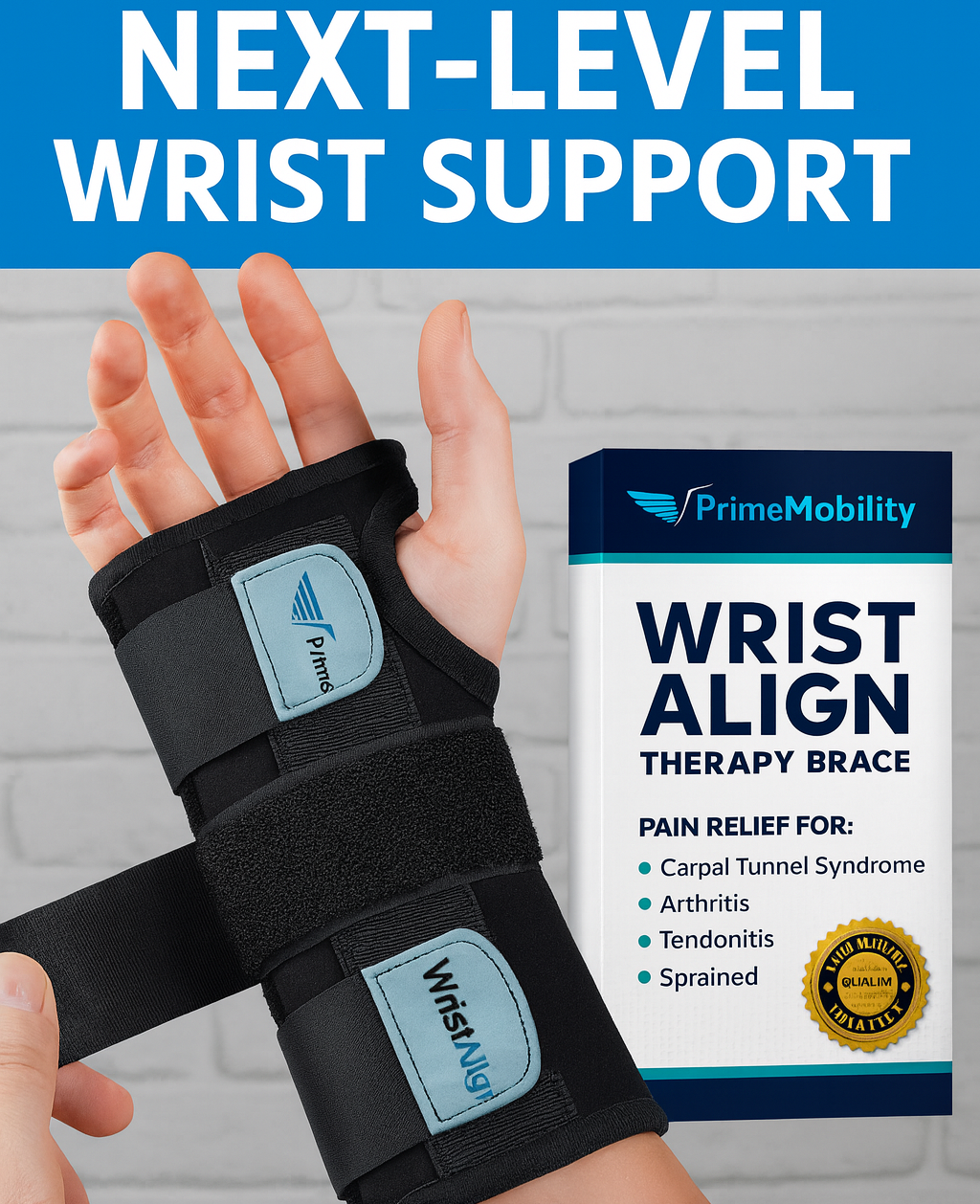 PrimeWrist Support Pro™