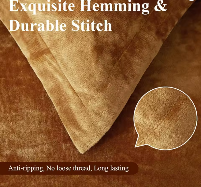 The Golden Ember Comforter