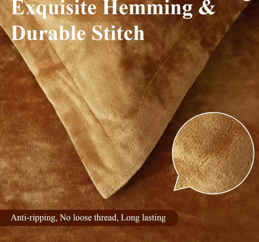 The Golden Ember Comforter