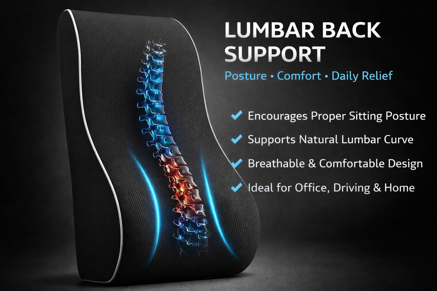 ComfortAlign Support Pillow